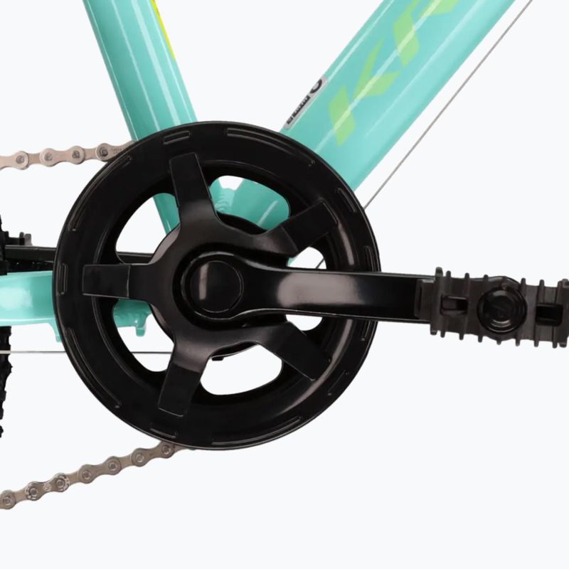 Детски велосипед KROSS Lea Mini 2.0 aquamarine/lime green/glossy 9