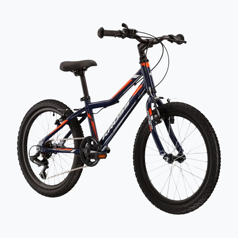 Детски велосипед KROSS Hexagon Mini 1.0 dark blue/white/glossy 2