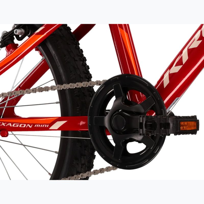 Детски велосипед KROSS Hexagon Mini 1.0 red/white/gloss 7