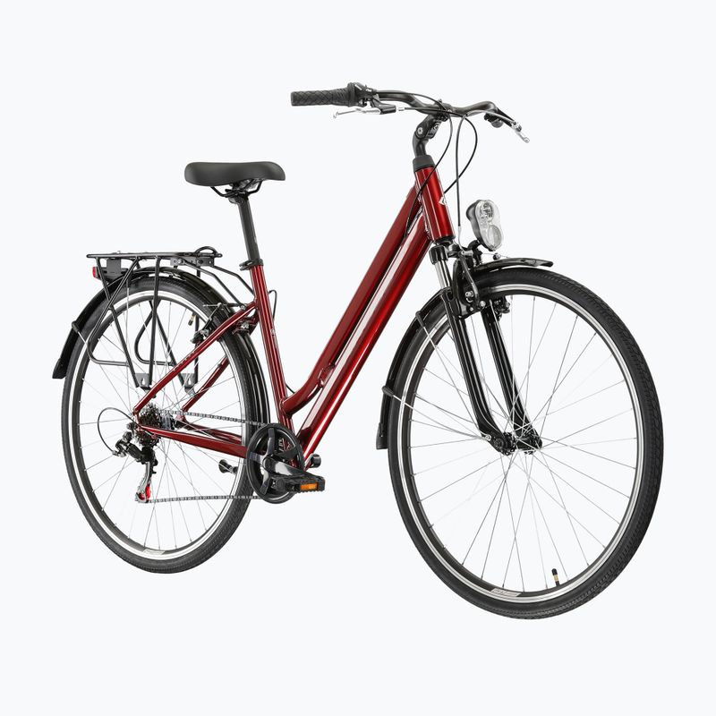 Градски велосипед KROSS Sentio 1.0 ruby/gray/glossy 2