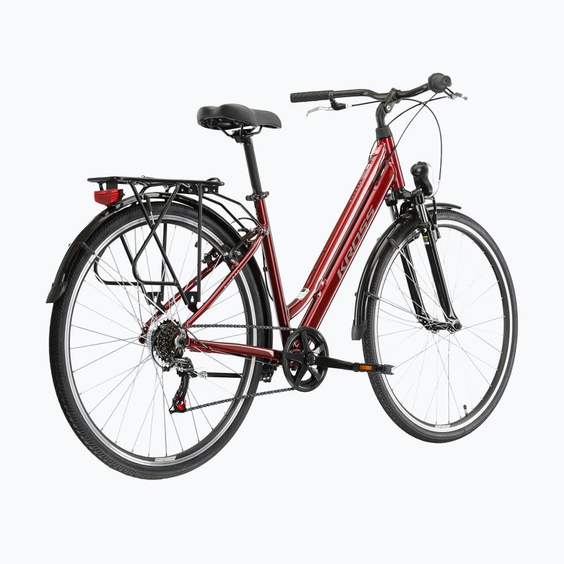 Градски велосипед KROSS Sentio 1.0 ruby/gray/glossy 3
