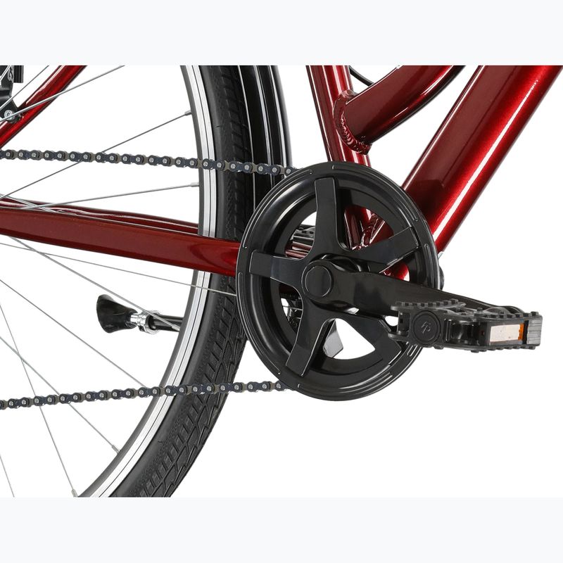 Градски велосипед KROSS Sentio 1.0 ruby/gray/glossy 8