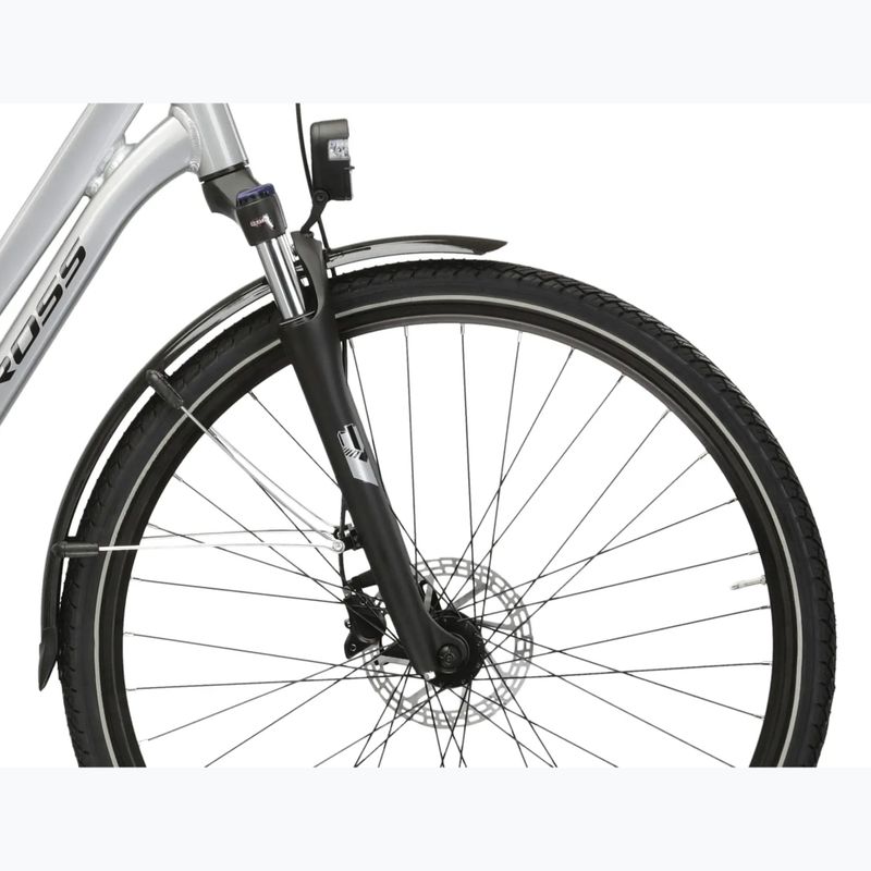 Електрически велосипед KROSS Sentio Hybrid 2.0 504 Wh silver/black/gloss 6