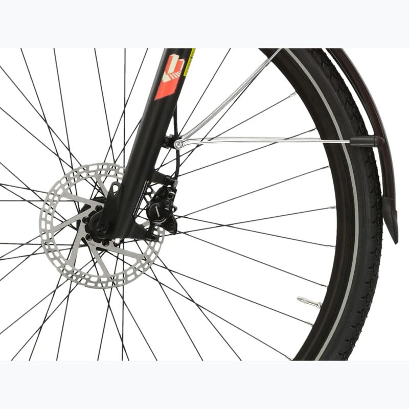 Електрически велосипед KROSS Sentio Hybrid 2.0 504 Wh coral/yellow/matte 8