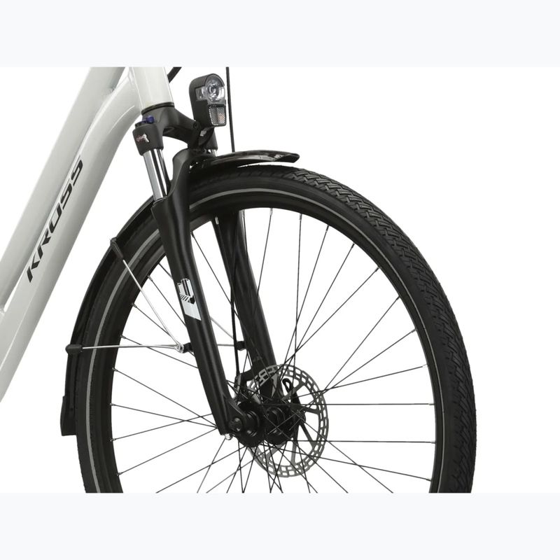 Електрически велосипед KROSS Sentio Hybrid 1.0 504 Wh pearl/black/gloss 6
