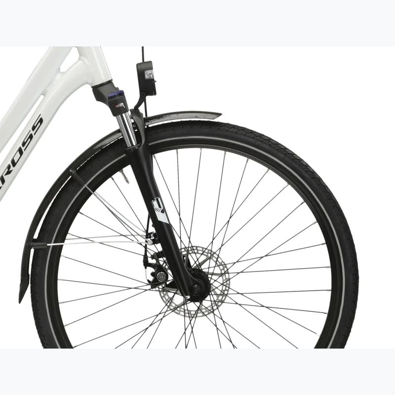 Електрически велосипед KROSS Sentio Hybrid 1.0 504 Wh pearl/black/gloss 7