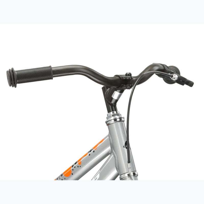 Детски велосипед KROSS Racer 4.0 silver/white/gloss 3