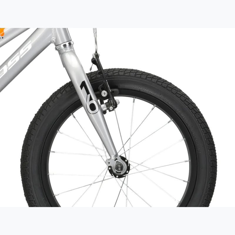 Детски велосипед KROSS Racer 4.0 silver/white/gloss 5