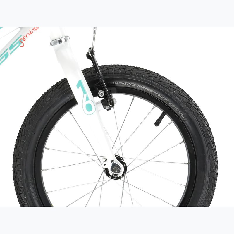 Детски велосипед KROSS Mini 3.0 white/aquamarine/gloss 6