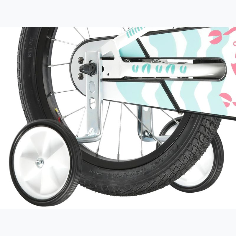 Детски велосипед KROSS Mini 3.0 white/aquamarine/gloss 7