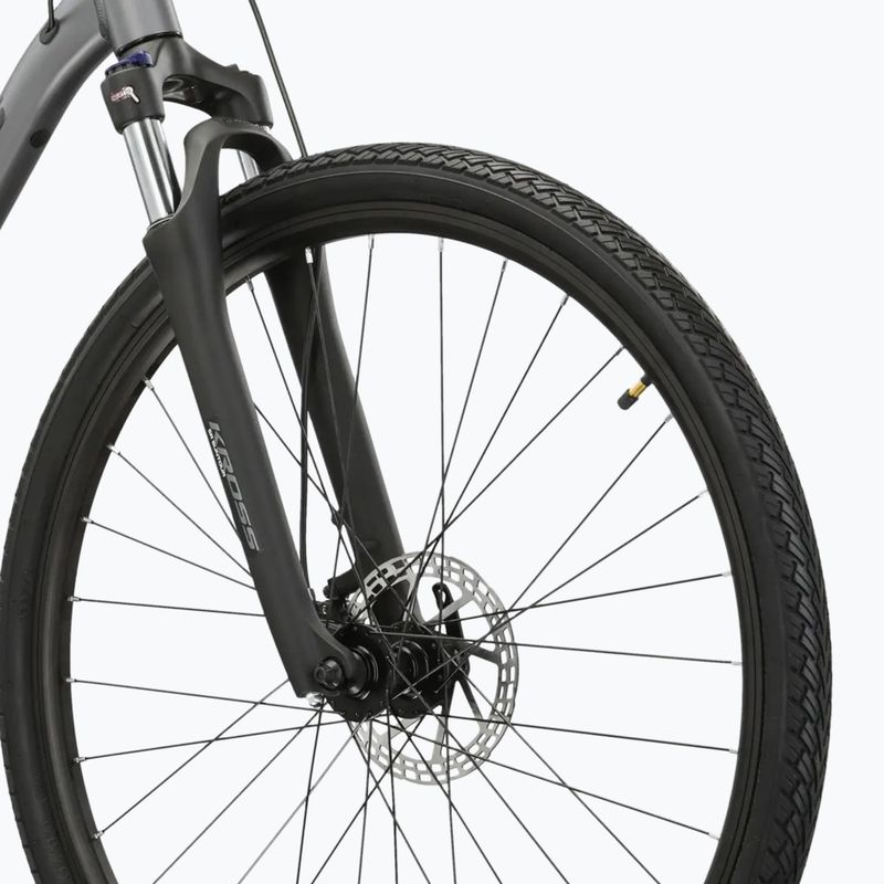 Крос велосипед KROSS Evado 5.0 graphite/black/matte 5