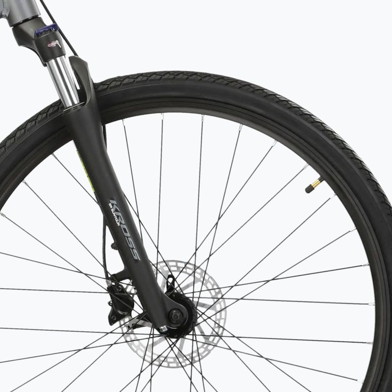 Крос велосипед KROSS Evado 5.0 graphite/black/matte 6