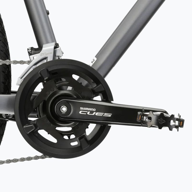 Крос велосипед KROSS Evado 5.0 graphite/black/matte 10