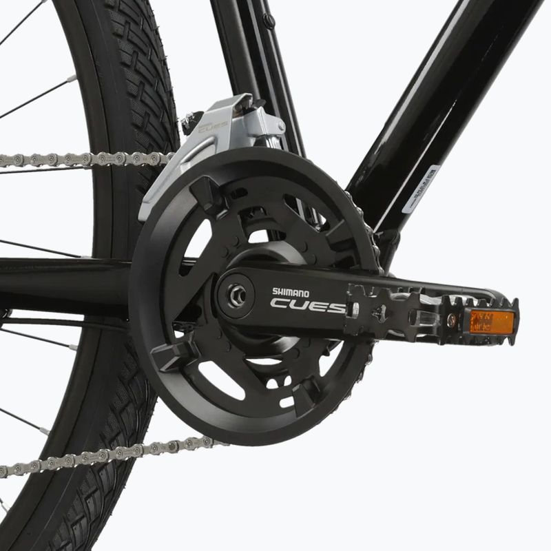 Крос велосипед KROSS Evado 5.0 black/green/glossy 10