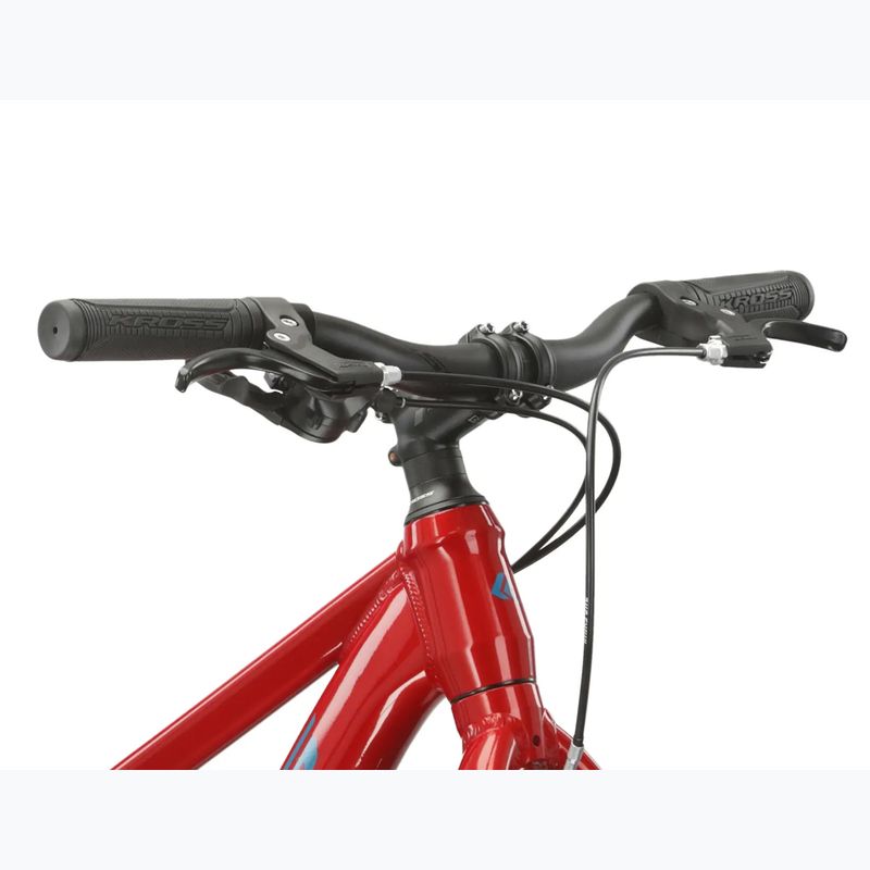 Детски велосипед KROSS Level Jr 1.0 red/sea blue/gloss 4