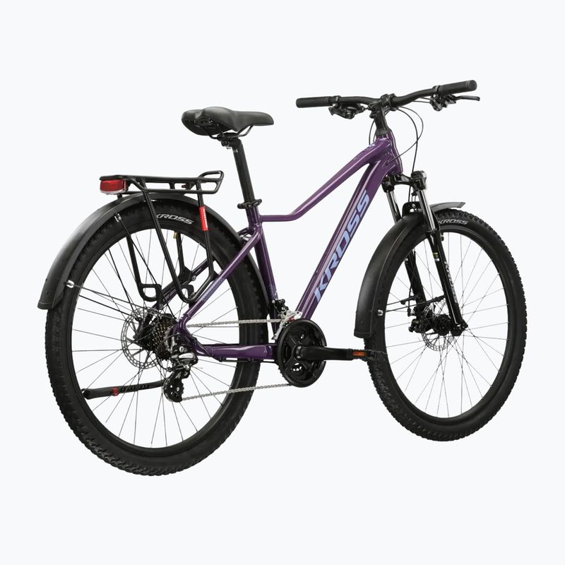 Дамски планински велосипед KROSS Lea 2.0 Eq W 27.5 purple/purple/gloss 3