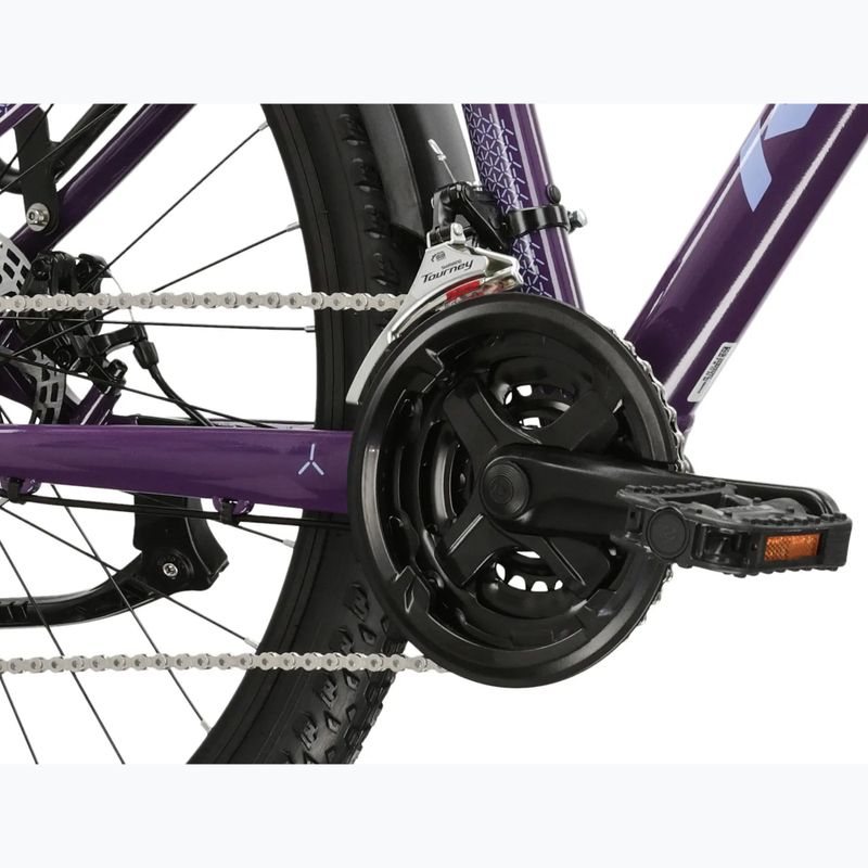 Дамски планински велосипед KROSS Lea 2.0 Eq W 27.5 purple/purple/gloss 9