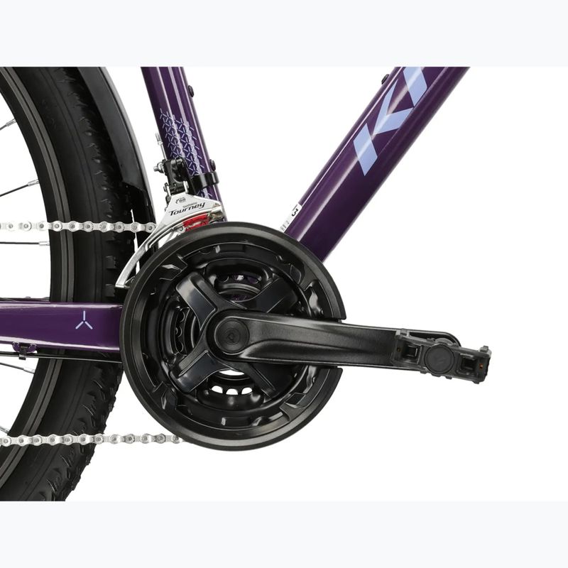 Дамски планински велосипед KROSS Lea 2.0 Eq W 27.5 purple/purple/gloss 10