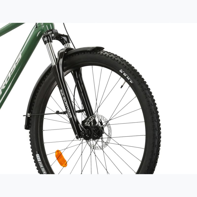 Планински велосипед KROSS Hexagon 4.0 EQ 29“ green/silver/shiny 5