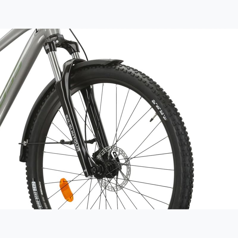 Планински велосипед KROSS Hexagon 4.0 EQ 27,5“ silver/green/shiny 5