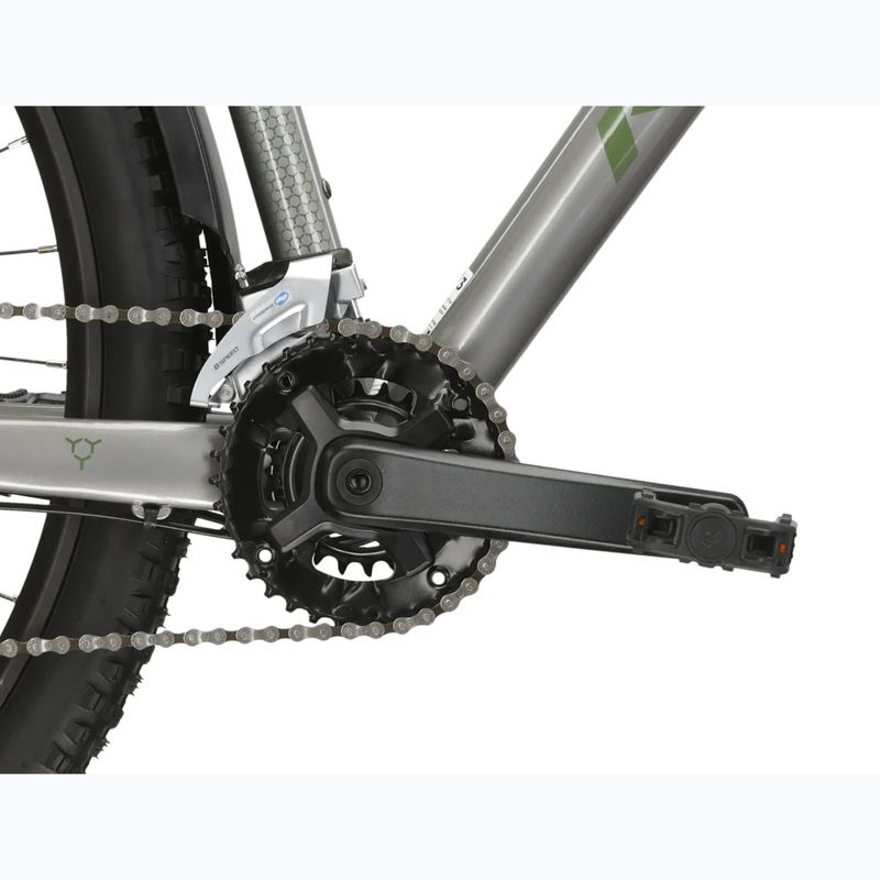 Планински велосипед KROSS Hexagon 4.0 EQ 27,5“ silver/green/shiny 10