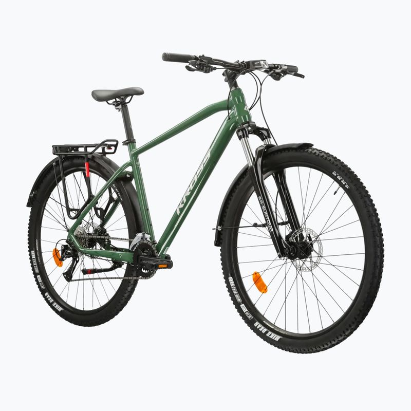 Планински велосипед KROSS Hexagon 4.0 EQ 27,5“ green/silver/shiny 2