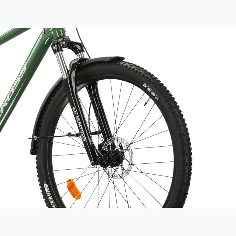 Планински велосипед KROSS Hexagon 4.0 EQ 27,5“ green/silver/shiny 5