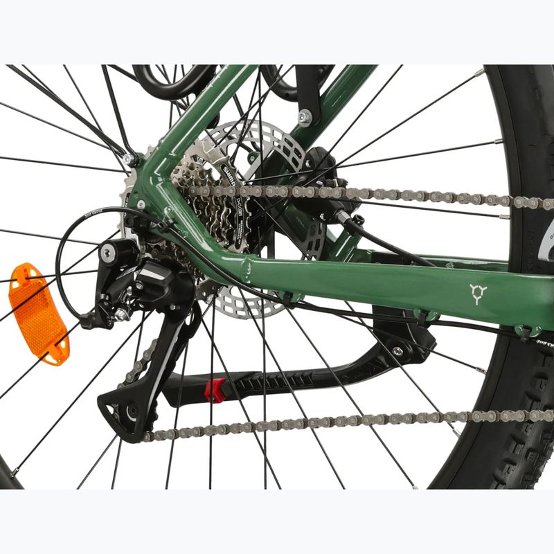 Планински велосипед KROSS Hexagon 4.0 EQ 27,5“ green/silver/shiny 8