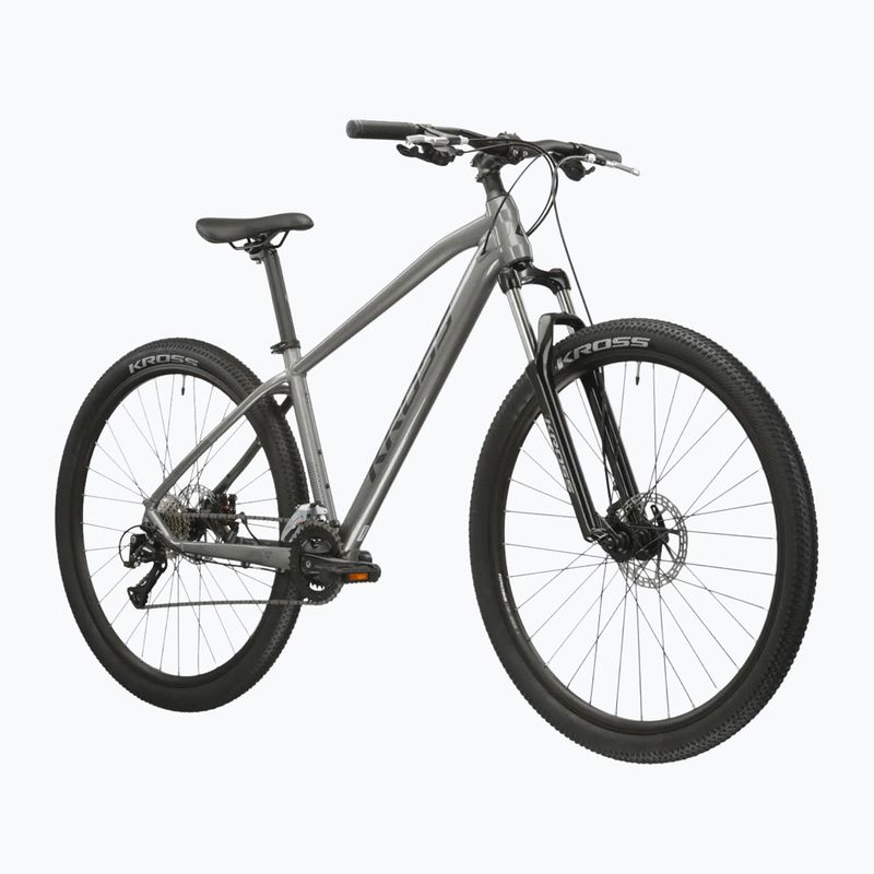 Планински велосипед KROSS Hexagon 3.0 27,5“ 2024 grey/dark blue/shiny 2