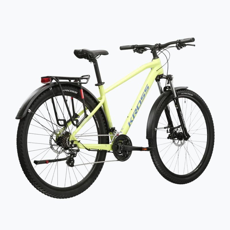 Планински велосипед KROSS Hexagon 2.0 EQ 27,5“ lime/blue/shiny 3