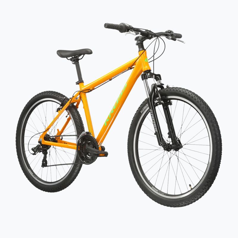 Планински велосипед KROSS Hexagon 1.0 26“ orange/green/shiny 2