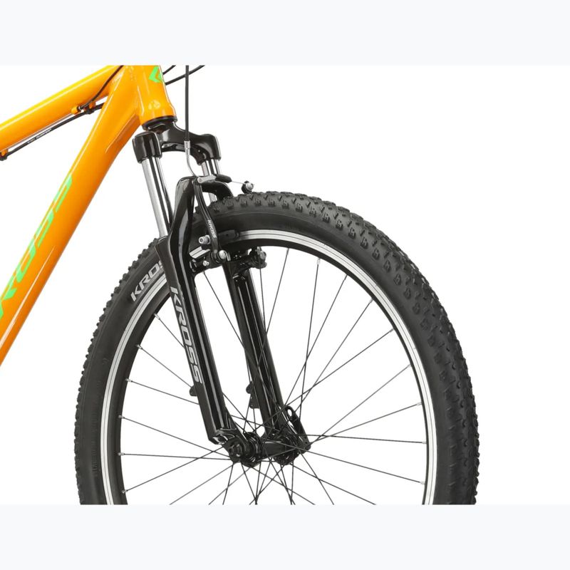 Планински велосипед KROSS Hexagon 1.0 26“ orange/green/shiny 5