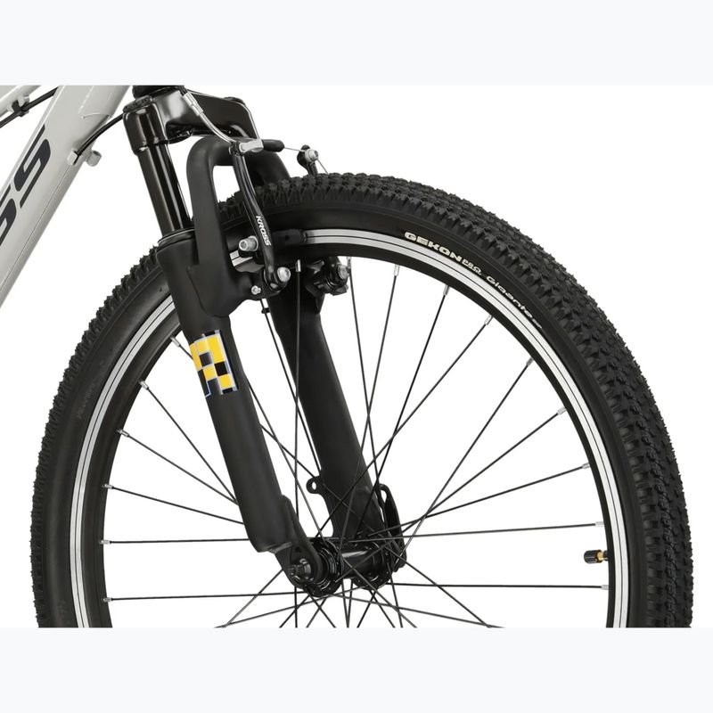 Детски велосипед KROSS Dust Jr 1.0 gray/black/gloss 5
