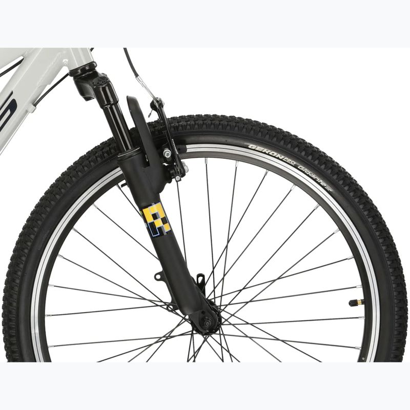 Детски велосипед KROSS Dust Jr 1.0 gray/black/gloss 6