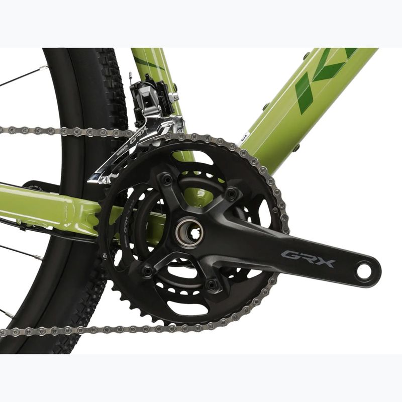 Гравел велосипед KROSS Esker 6.0 2024 khaki/green/shiny 16