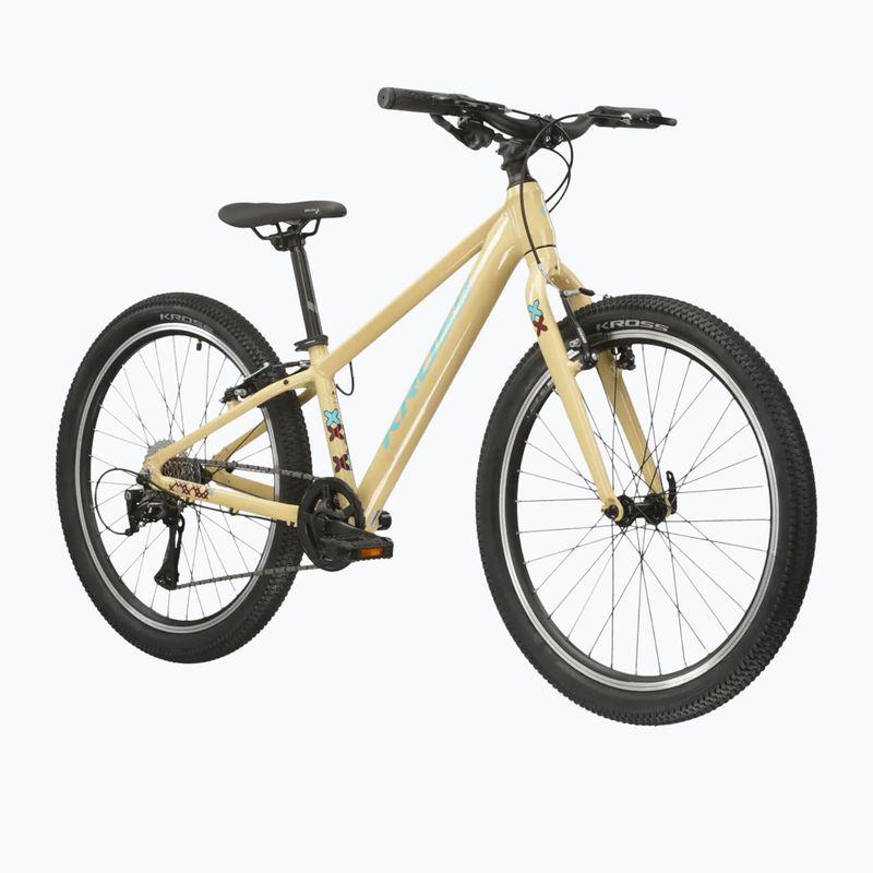 Детски велосипед KROSS Level Jr 1.0 beige/red/gloss 2