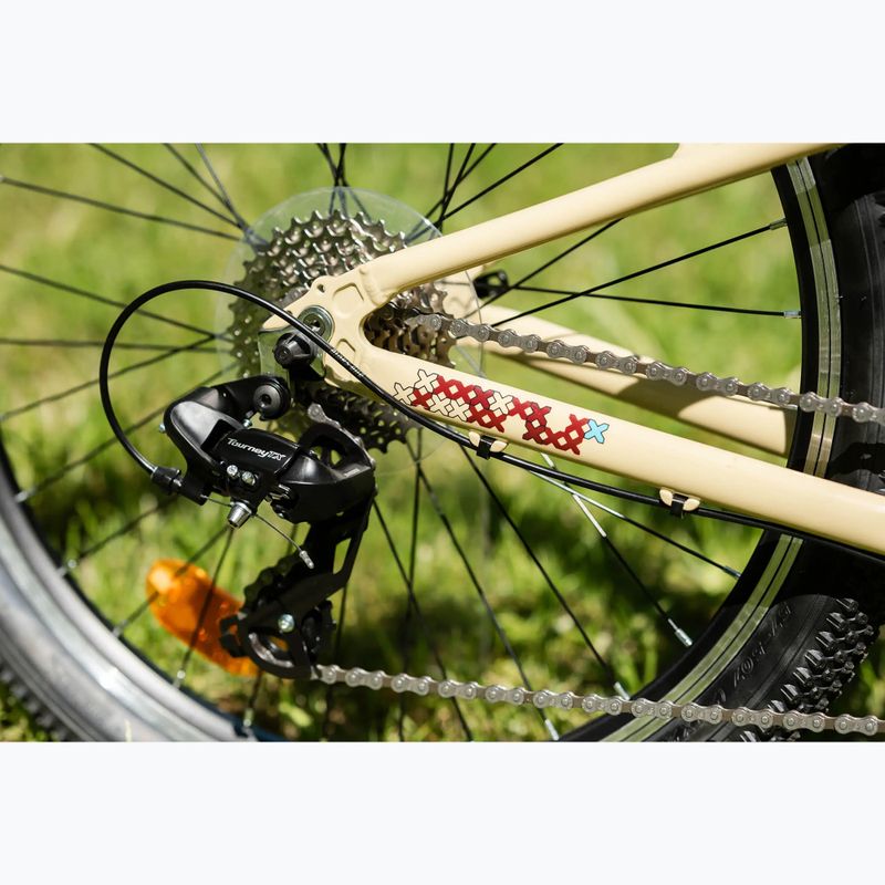 Детски велосипед KROSS Level Jr 1.0 beige/red/gloss 13