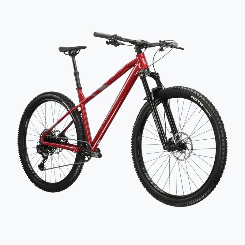 Дамски планински велосипед KROSS Level 6.0 red/gray 2