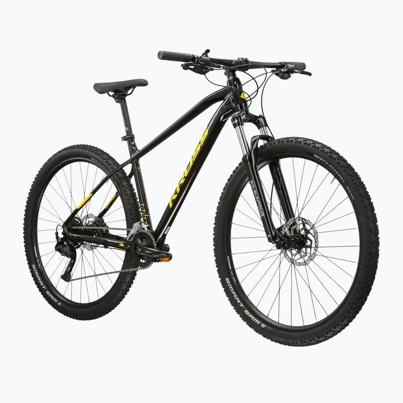 Планински велосипед KROSS Level 2.0 black/yellow/glossy 2