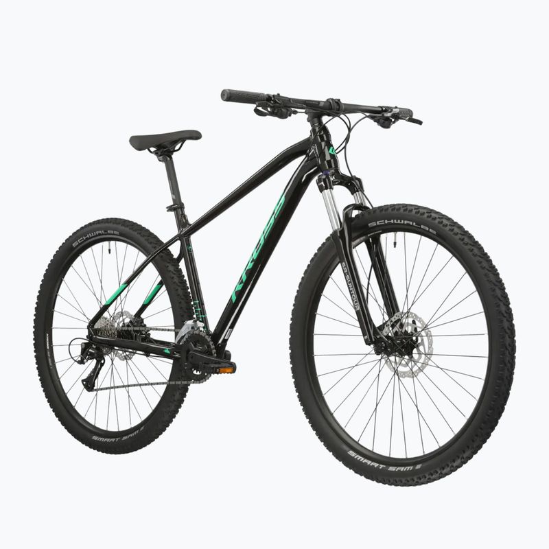 Планински велосипед KROSS Level 1.0 black/green/shiny 2