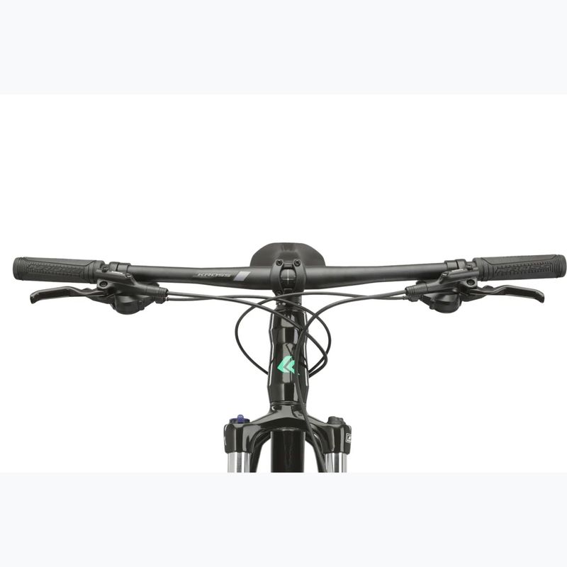 Планински велосипед KROSS Level 1.0 black/green/shiny 5