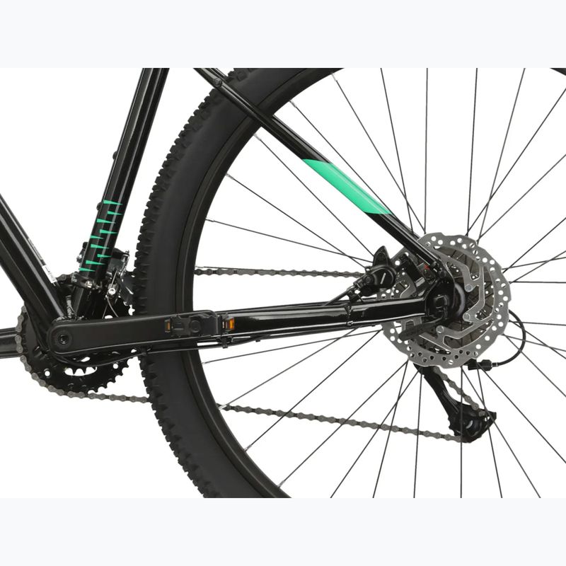 Планински велосипед KROSS Level 1.0 black/green/shiny 10