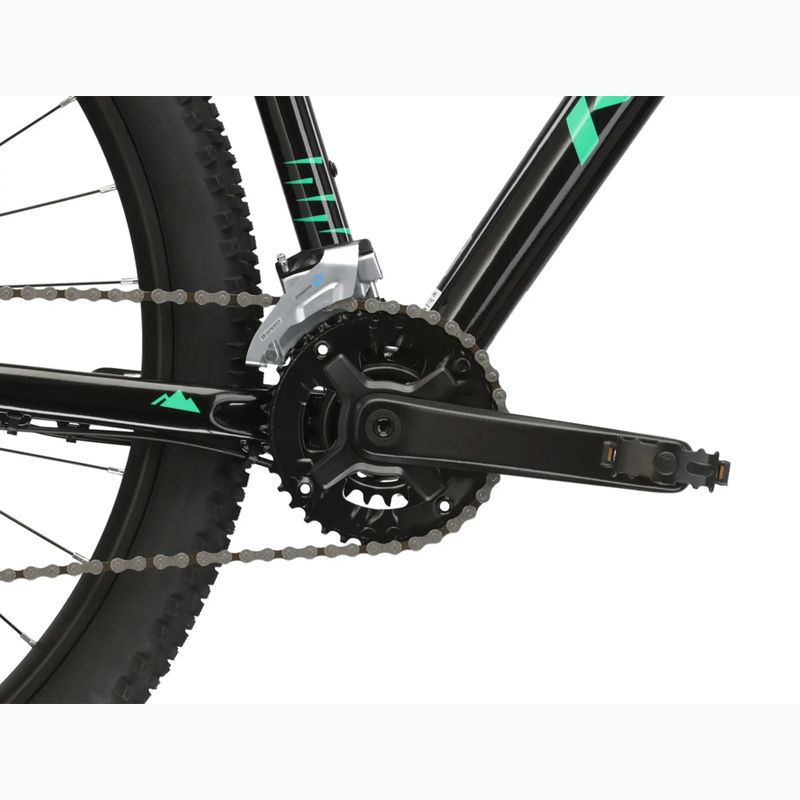 Планински велосипед KROSS Level 1.0 black/green/shiny 13