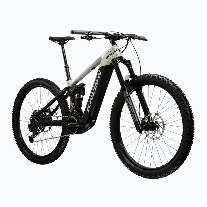 Мъжки електрически велосипед KROSS Moon Boost 1.0 630 Wh gray/black/gloss 2