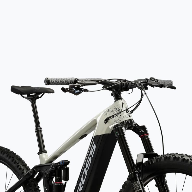 Мъжки електрически велосипед KROSS Moon Boost 1.0 630 Wh gray/black/gloss 4