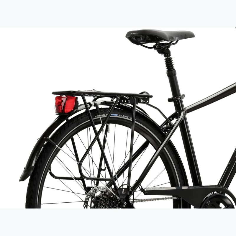 Мъжки трекинг велосипед KROSS Trans 7.0 Bg black/gray/gloss 11