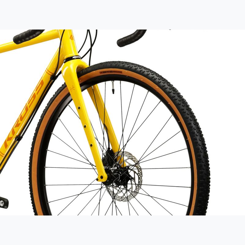 Гравел велосипед KROSS Esker 4.0 yellow/orange/gloss 7