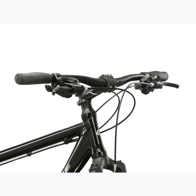 Мъжки градски велосипед KROSS Move 1.0 black/silver/shiny 4