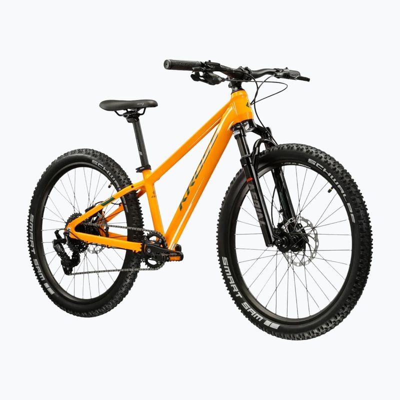 Детски велосипед KROSS Level Jr 4.0 orange/green/gloss 2
