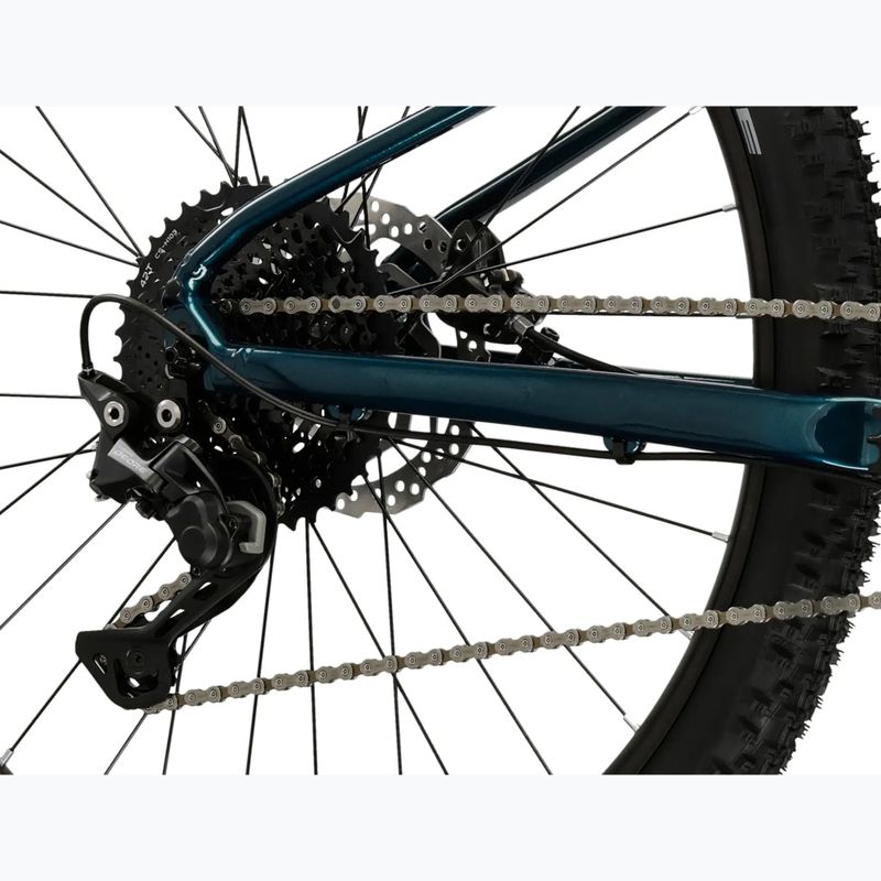 Юношески велосипед KROSS Level Jr 5.0 turquoise/orange/gloss 8